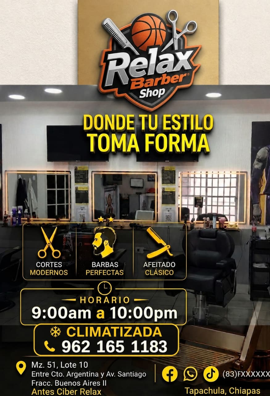 Información Relax Barber Shop